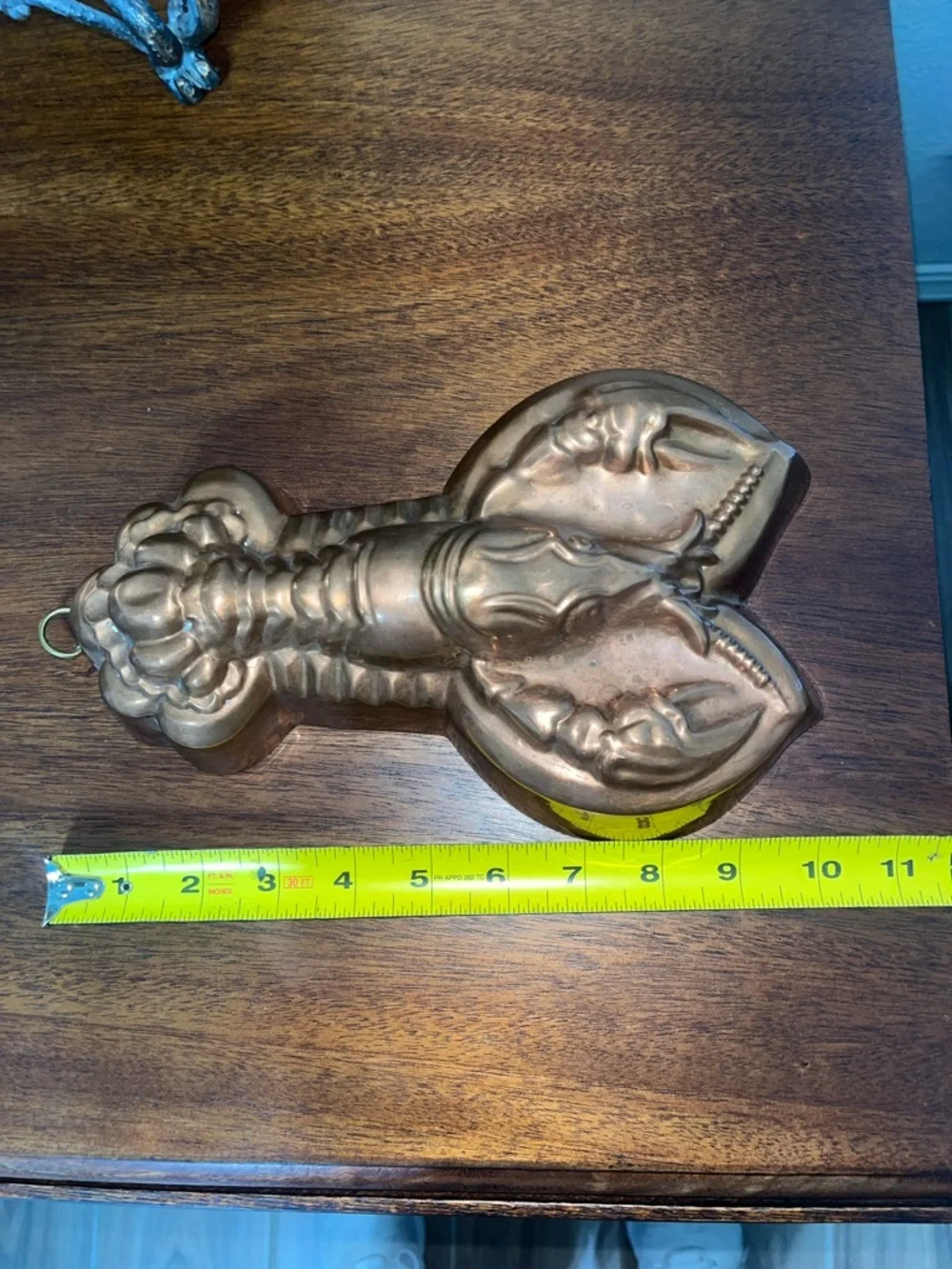 Vintage Copper Lobster Mold